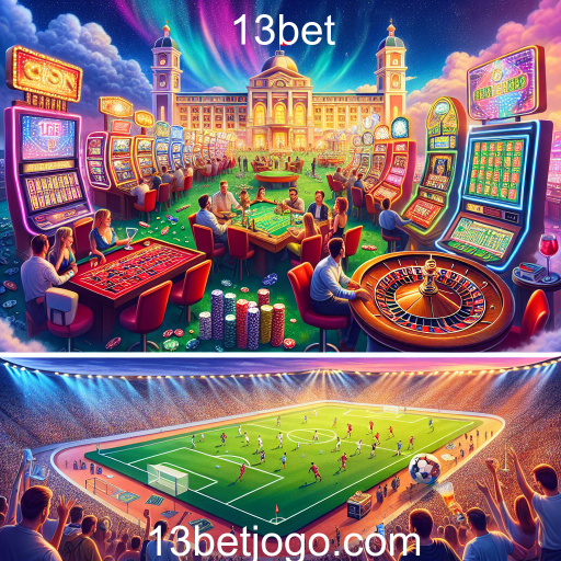A emoção das apostas em futebol no 13bet